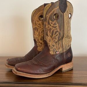 Double H Men's Western Boots in Brown and Tan
